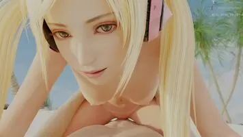 Chloe on the beach