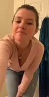 Cute girl strips