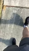 Freeballing in park 2 - couldn't keep it in