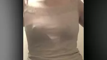 Playing with my boobies and ready to take requests from you lovelies :*