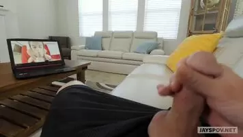 Sister caught me masturbating & reacted well
