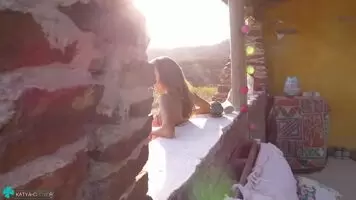 Katya Clover without panties 7