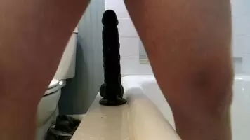 Riding my dildo again