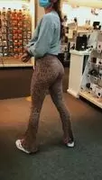 Twerking and flashing in the store ;)