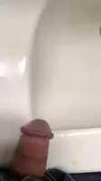 In the sink at work