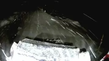 Pushing hard into white mounds