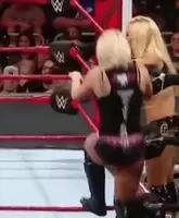 Alexa Bliss showing off her ass.