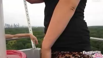 frankfurter girl public masturbation infront of stranger