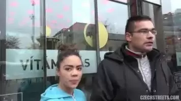 cute girlfriend fucked by a stranger hard after her guy gave her out for cash