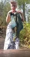 Decided to stop on the hiking trail and strip down ;)