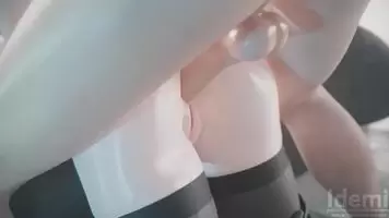 2B fucked in the ass