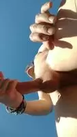 Outdoor masturbation freedom