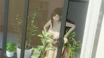 Tifa's morning workout