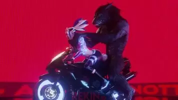 Akali X Werewolf