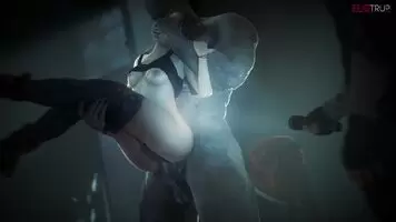 Claire getting pounded