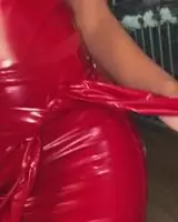 Red dress