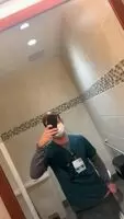 I really hope this isn’t visible through my scrubs