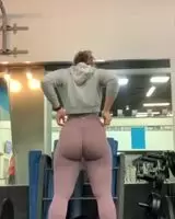 Cute ass in training