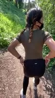 I like showing off on my daily hikes
