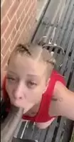 Daring Blowjob On Third Floor