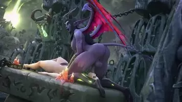 Futa Night Elf Face Fuck Sylvya Felstorm