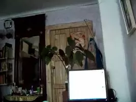 Quick anal masturbation before work