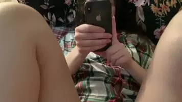 On the phone