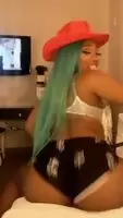 Megan Thee Stallion has a amazonian body, loves anime and white guys. What's not to like?
