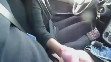 Handjob While Driving