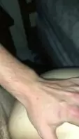 teasing her beautiful asshole while I dig deep into her pussy