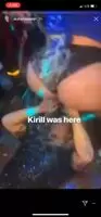 Champagne twerking!