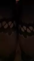 Getting fucked in fishnets
