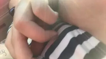Parked at the beach playing with my pussy