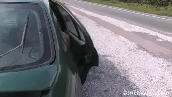 A nice spot for a roadside pee break