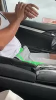 Explosion in the car