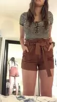 Me undressing with a titty drop in there