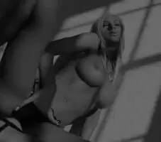 Black and white