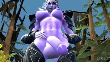 Drow shoing off a bit