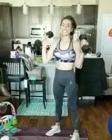 I'd love to help this cute lil milf exercise