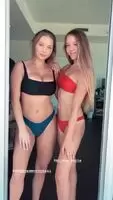 Posing with Milena