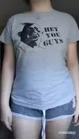 Watch me drop these tiny titties for you!