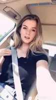 Mia out for a drive