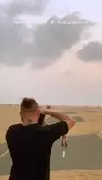 BTS in the desert