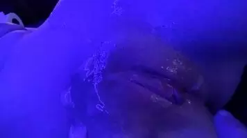 Here’s my pussy covered in a thick load rom last night. 🤤😈