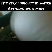 Movie time with mom