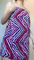 look at my new magic trick ! the towel disappeared ! your fingers are next ;)