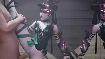Widowmaker showing off her ballet skills