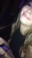 Teen caught playing with a condom in the club