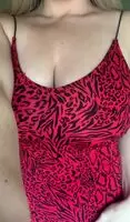 If you think my dress looks good one, just wait til you see me take it off 😉