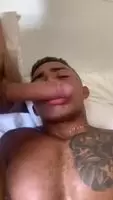 Sucking hard